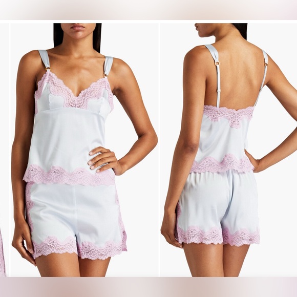 Stella McCartney Other - NWT Stella McCartney Lace Trim Pajama Shorts